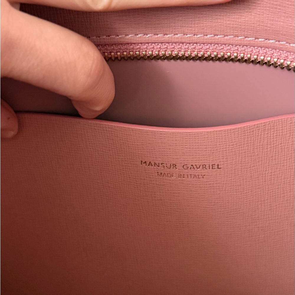 Mansur Gavriel Small Zip Tote- Confetto - Picture 6 of 10